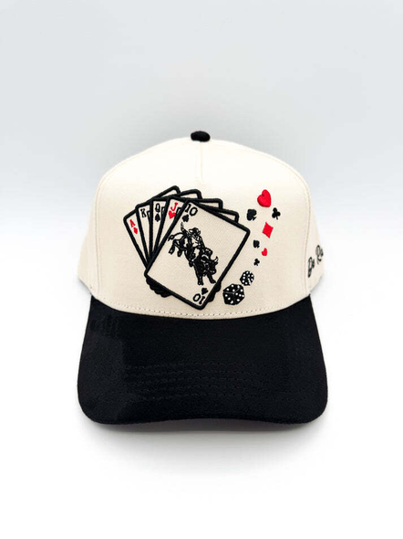 DE RANCHO DECK OF CARDS BLACK/BEIGE - HATS CAP  - DECK OF CARDS