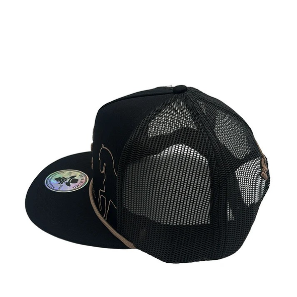 DE RANCHO BLACK HORSE - HATS CAP  - BLACK HORSE
