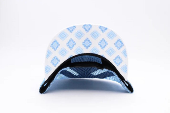 DE RANCHO AZTEC TEAL PRINT - HATS CAP  - AZTEC TEAL PRINT