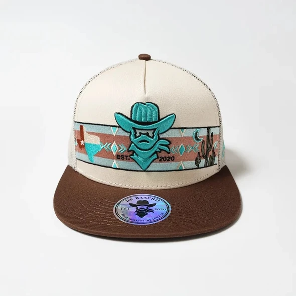 DE RANCHO TEXAS CREAM BROWN - HATS CAP  - TEXAS CREAM BROWN