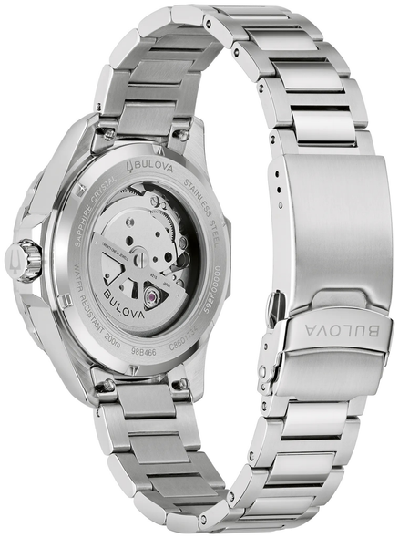 BULOVA MARINE STAR BLUE DIAL SILVER - ACCESSORIES WATCH BULOVA - 98B466