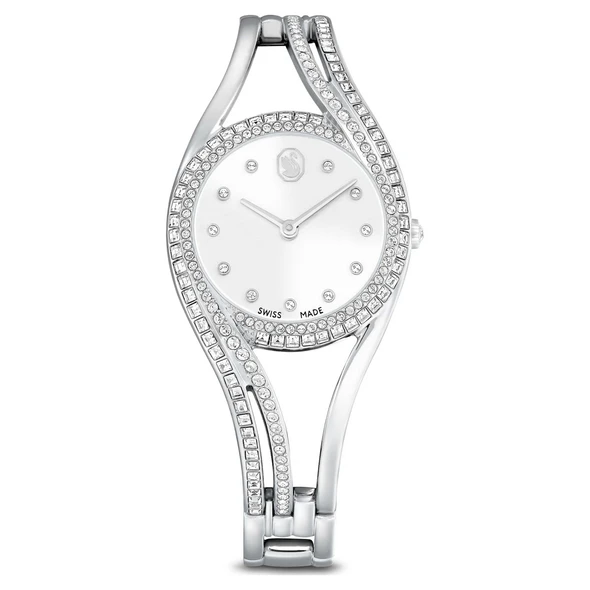 SWAROVSKI HYPERBOLA BANGLE WATCH SILVER - ACCESSORIES WATCH SWAROVSKI - 5689432