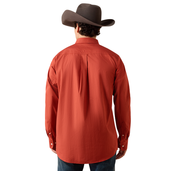 ARIAT WF WILLET KETCHUP DOT PRINT - MENS SHIRT  - 10079374