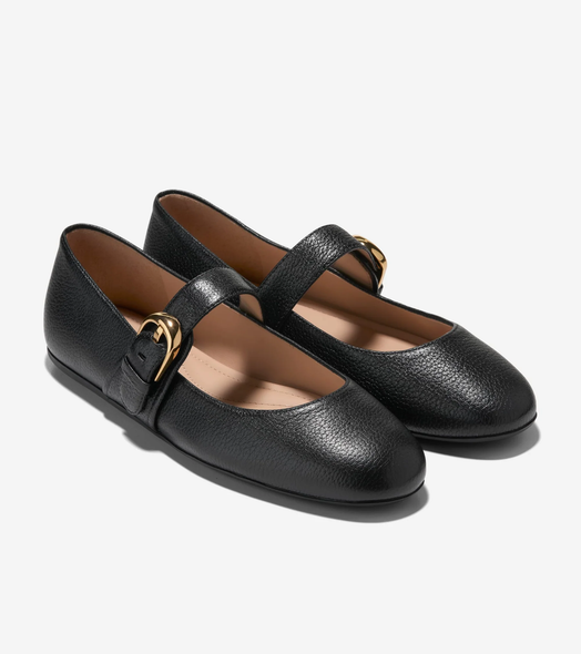 COLE HAAN MARY JANE BALLETS BLACK - FOOTWEAR LADIES  - W37125
