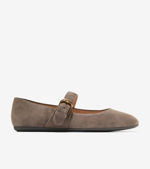 COLE HAAN MARY JANE BALLETS DEEP OLIVE - FOOTWEAR LADIES  - W37735