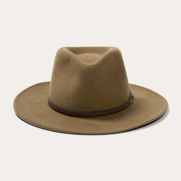 STETSON BOZEMAN LIGHT BROWN OUTDOOR - HATS WOOLS  - TWBOZE-8130C7