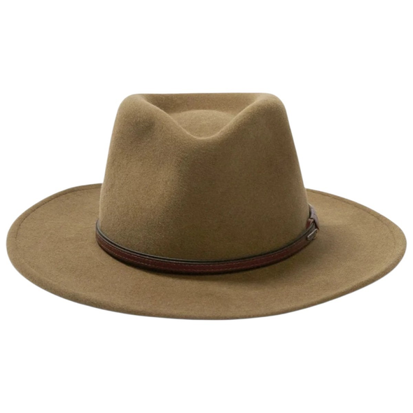 STETSON BOZEMAN LIGHT BROWN OUTDOOR - HATS WOOLS  - TWBOZE-8130C7