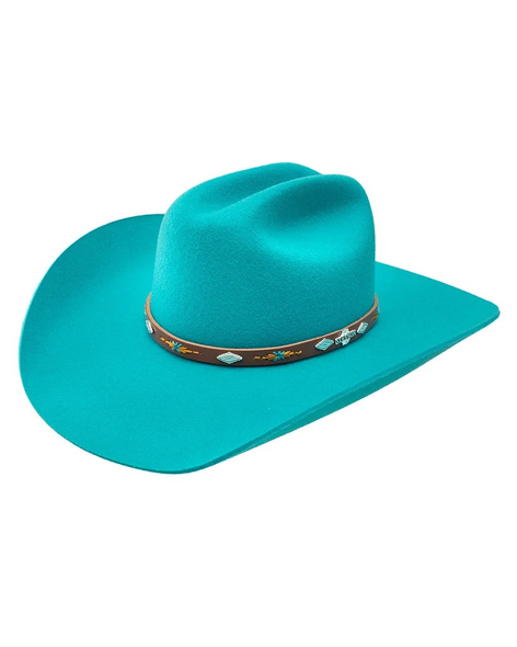 STETSON LONE RIDGE TURQUOISE - HATS WOOLS  - XWLNRG-9140TQ