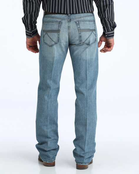 CINCH GRANT MEDIUM STONE BOOT CUT - MENS JEANS  - MB34037001