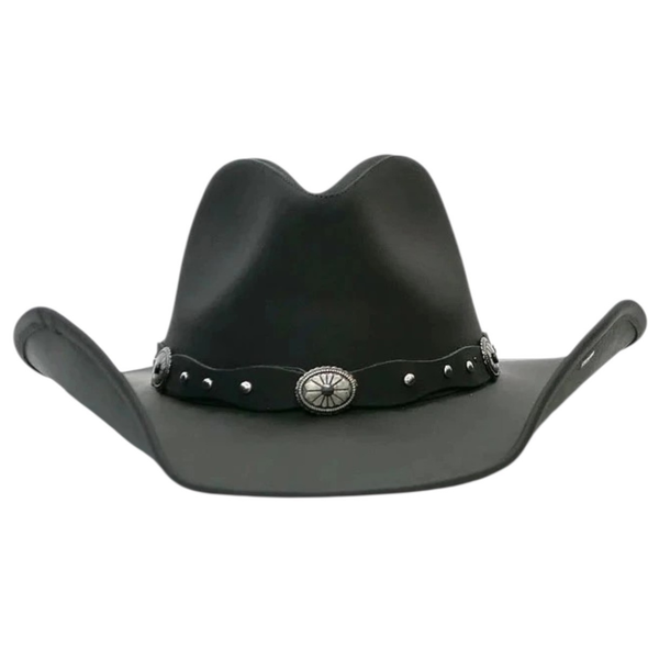 STETSON ROXBURY LEATHER BLACK - HAT OTHER  - TRROXB-843407