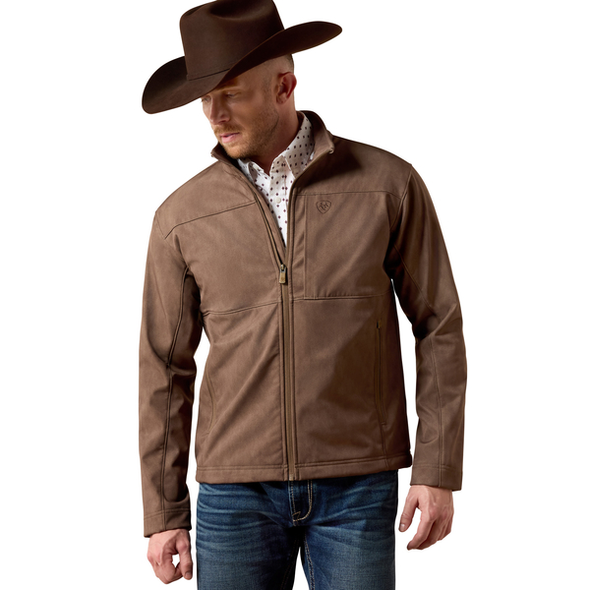 ARIAT VERNON WREN FAUX LEATHER PRINT - MENS JACKET  - 10079404