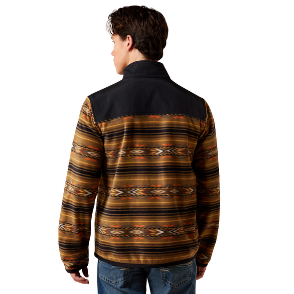 ARIAT BROWN KANGAROO SERAPE PRINT - MEN SWEATER  - 10079375
