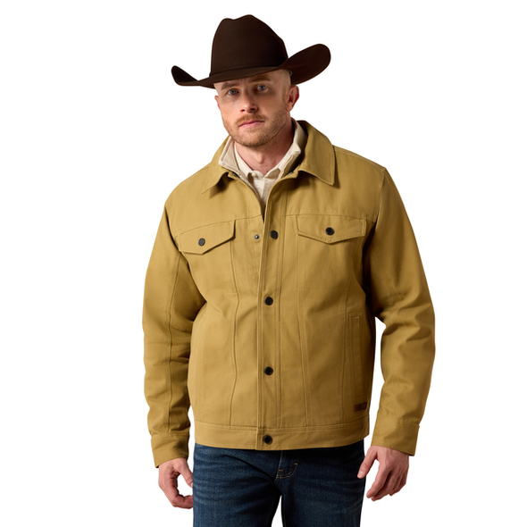 ARIAT CANVAS RANCHER ANTIQUE BRONZE - MENS JACKET  - 10079556