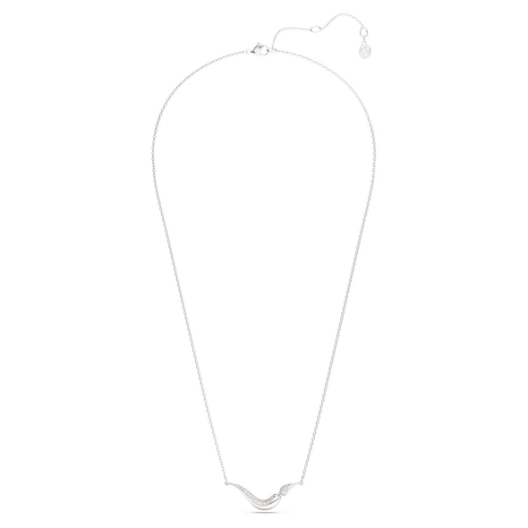 SWAROVSKI STERLING SILVER  ROUND WHITE - SWAROVSKI CLASSICA NECKLACE - 5740342
