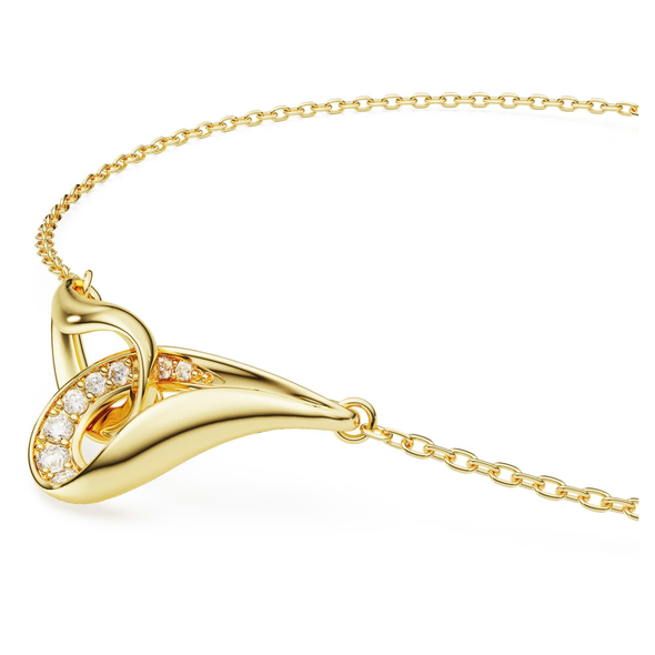 SWAROVSKI STERLING SILVER 18K GOLD FIN - SWAROVSKI CLASSICA BRACELET - 5778079