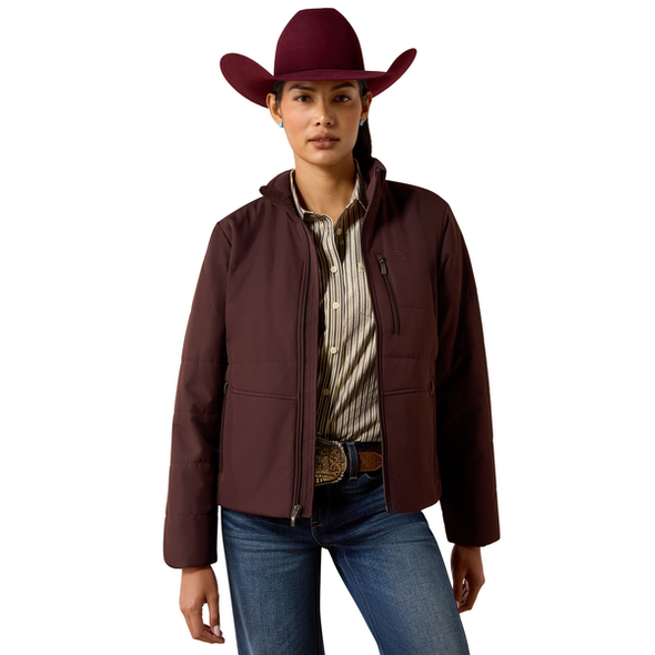ARIAT TITAN INSULATED CHOCOLATE PLUM - LADIES JACKET  - 10079630