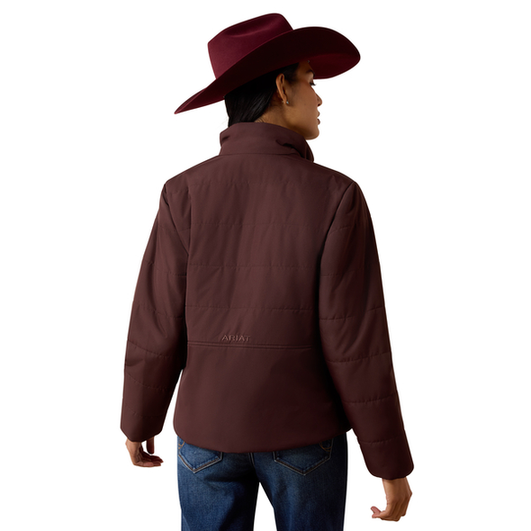 ARIAT TITAN INSULATED CHOCOLATE PLUM - LADIES JACKET  - 10079630