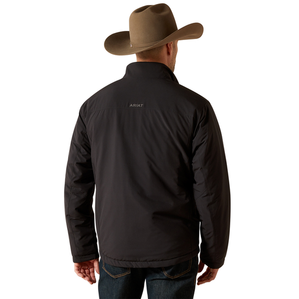 ARIAT PIONEER STRETCHSHELL BLACK - MENS JACKET  - 10062508