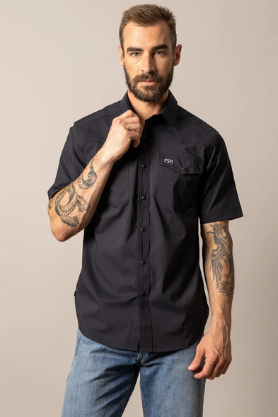 KIMES RANCH RIO BLACK DRESS - MENS SHIRT  - MDS0000031-BK001