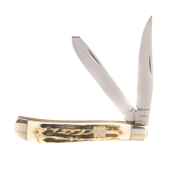 TWISTED X NAT BONE TRAPPER CLOSED 3 3/4' - ACC KNIVES  - XK2004