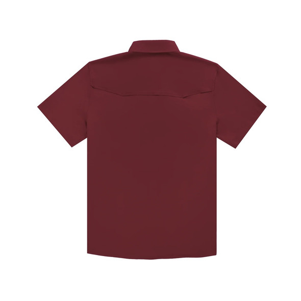 PONCHO  MAROON TEXAS A&M LOGO - MENS SHIRT ORIGINAL BUTTONS - THE COLLEGE STATION