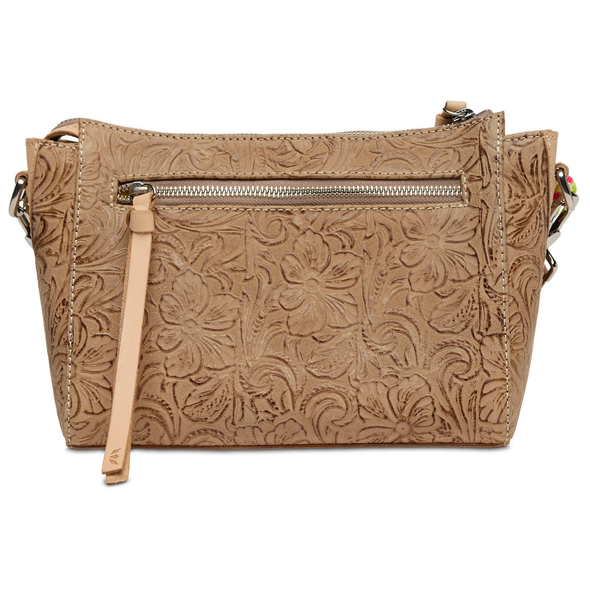 CONSUELA LAWTON CITY BAG TOOLED LEATHER - ACCESSORIES PURSES CROSSBODY - CTBG5321VFNAOS