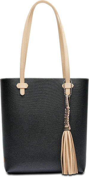 CONSUELA DIAMOND BLACK GLITTER WOVEN - ACCESSORIES PURSES TOTE - EVDY2868DENEOS