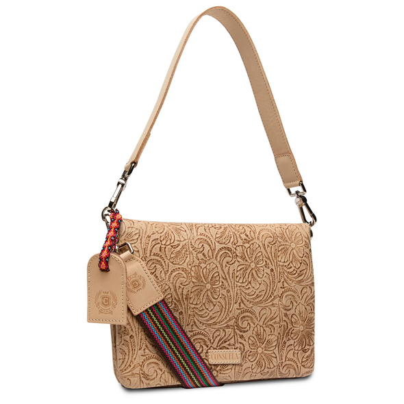 CONSUELA METRO LAWTON TOOLED LEATHER - ACCESSORIES PURSES CROSSBODY - MTXB5447AZBEOS