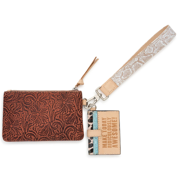 CONSUELA SALLY COMBI TOOLED LEATHER - ACCESSORIES PURSES WALLET - WRCH3281VFSQOS