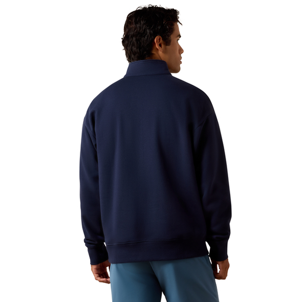 ARIAT 1/4 ZIP NAVY PULLOVER - MENS JACKET  - 10085385