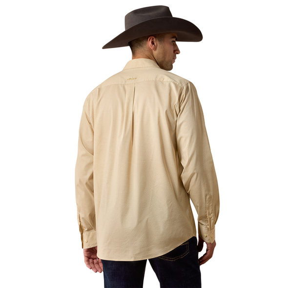 ARIAT EVERYTHING VANILLA CUSTARD GEO - MENS SHIRT  - 10079772
