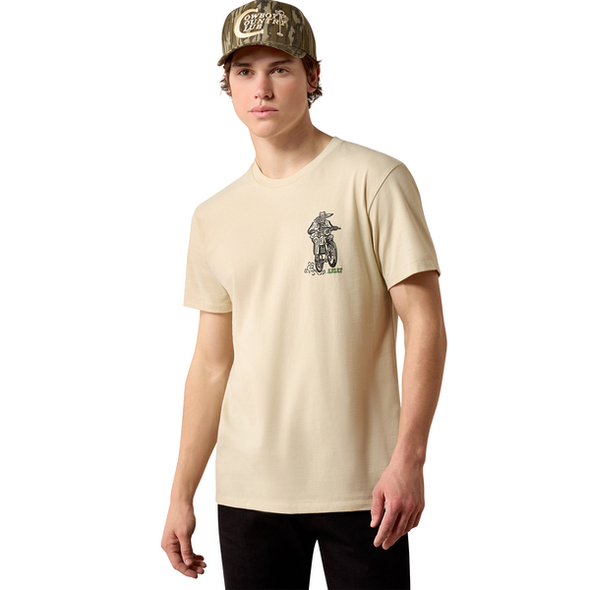 ARIAT FULL THROTTLE NATURAL - MENS TEE  - 10080590