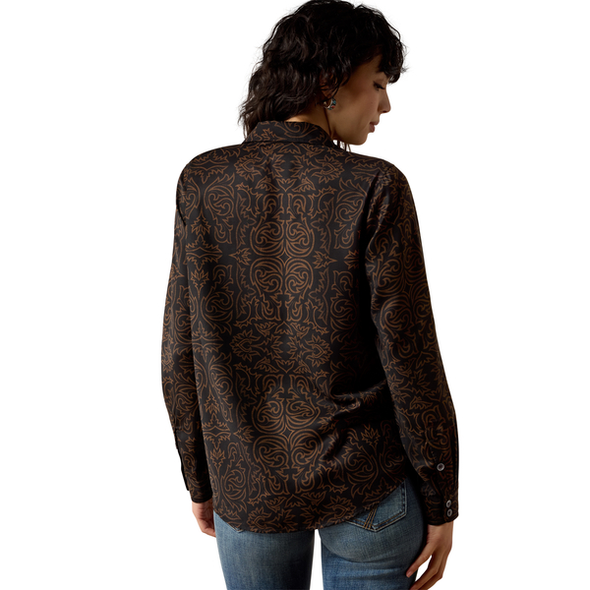 ARIAT HOMESTYLE BOOT SCOOTIN - LADIES SHIRT  - 10079527