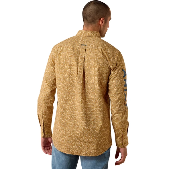 ARIAT TEAM EARL CURRY FLORAL PRINT - MENS SHIRT  - 10080717