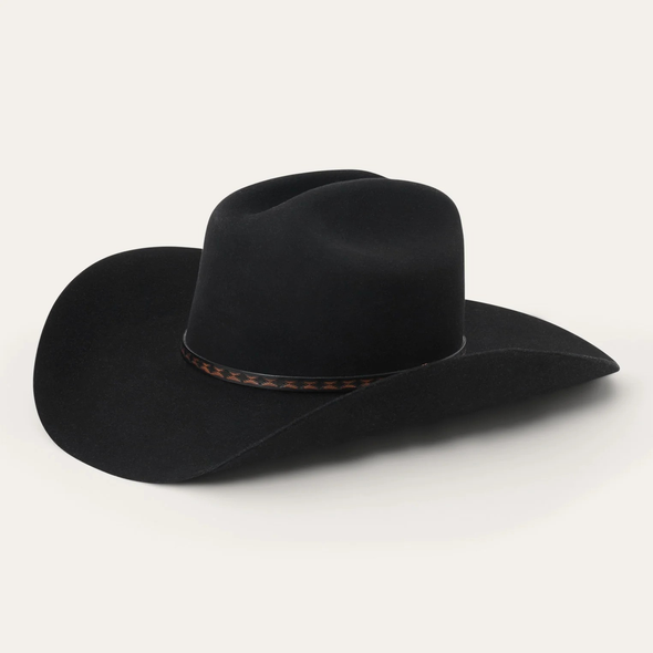 STETSON MEDALIST 5X BLACK FUR FELT - HAT FELTS  - SFMEDL-724207