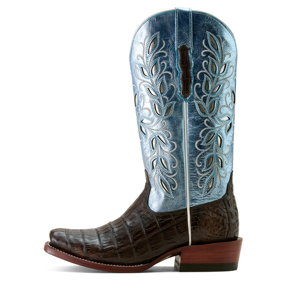 ARIAT CHOCOLATE ESPRESSO CAIMAN - BOOT LADIES  - 10063726