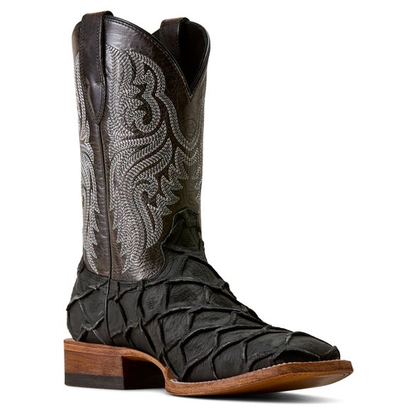 ARIAT RIVERSIDE BLACK BASS PRINT - BOOT MENS WESTERN - 10080346