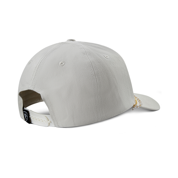 ARIAT BRIM PEARLS KHAKI GOLD - HATS CAP  - A3000964146