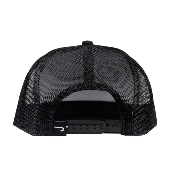 LAZY J RANCH WEAR HEREFORD PATCH ALL BLACK - HATS CAP  - BLKBLK4ELEV