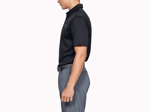 UNDER ARMOUR BLACK TECH POLO - MENS POLO  - 1290140-001