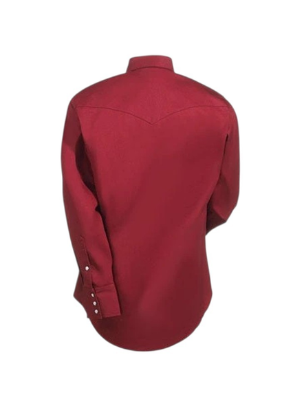 WRANGLER COWBOY CUT WORK SHIRT RED - MENS SHIRT  - MS70619