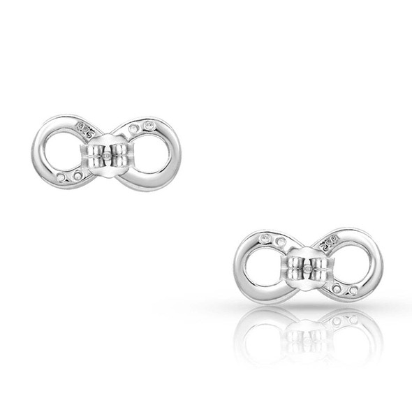 MONTANA SILVERSMITHS SILVER SHINE INFINITY - ACCESSORIES JEWELRY EARRINGS - ER4474