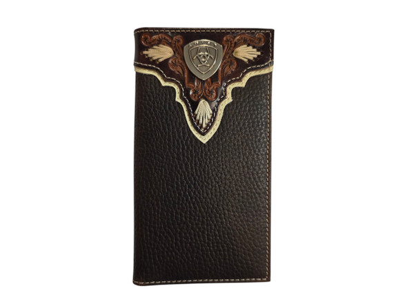 ARIAT LEATHER OVERLAY IVORY TRIM - ACCESSORIES WALLET  - A3531444