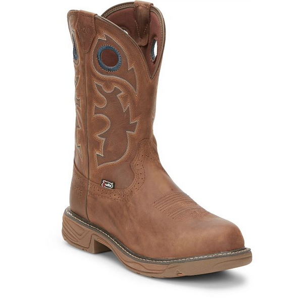 JUSTIN  RUSH NANO COMPOSITE WATERPROOF - BOOT MENS WORK - SE4334