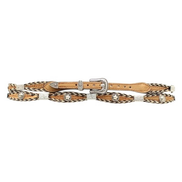 TWISTER STAR CONCHO SCALLOPED HATBAND - HATS ADD-ONS  - 0243402