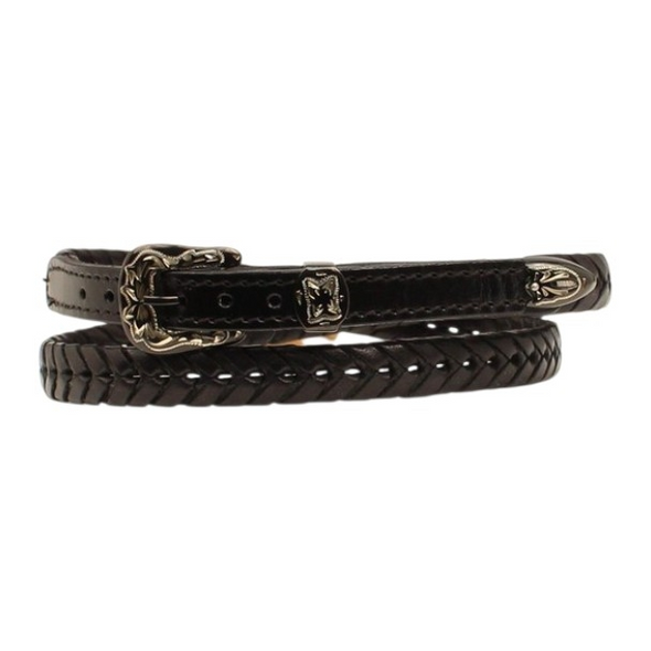TWISTER BLACK LACED 3 PEICE HATBAND - HATS ADD-ONS  - 0201601