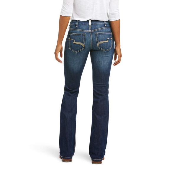 ARIAT MID RISE JANET BOOT CUT  LITA - LADIES JEANS  - 10037681