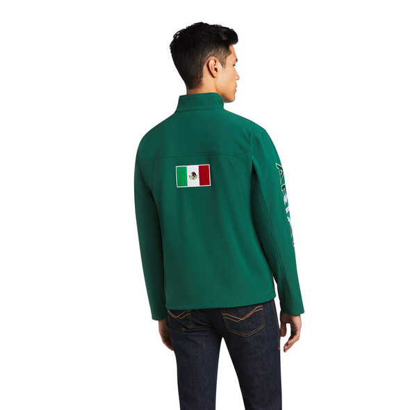 ARIAT TEAM LOGO MEXICO VERDE GREEN - MENS JACKET  - 10039459