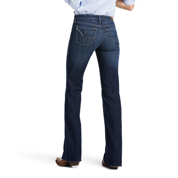 ARIAT TROUSER PERFECT RISE WIDE LEG - LADIES JEANS  - 10039598