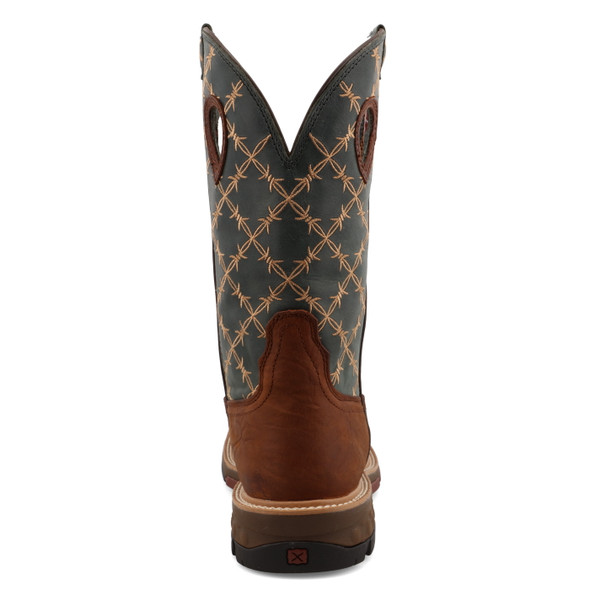 TWISTED X 12"  NANO COMPOSITE SAFETY TOE - BOOT MENS WORK - MXBN002